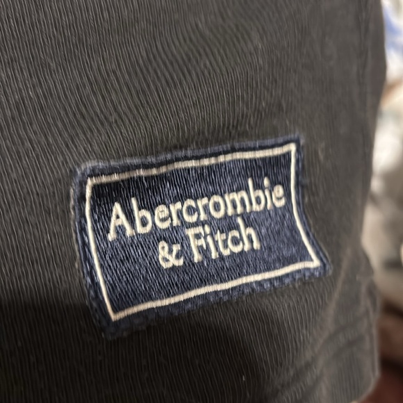 Abercrombie & Fitch Black Athletic Shorts with Drawstring Waist, size Lg - Picture 2 of 5